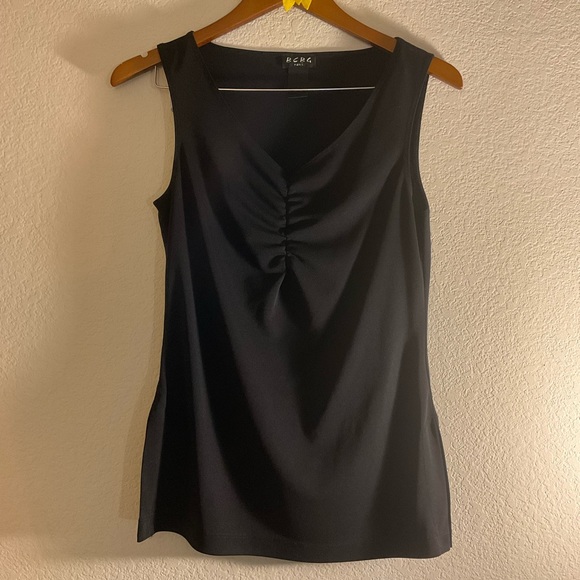 Designer Black Sleeveless Tank Lot, DKNY, BCBG, MS: P/XS/S - Picture 4 of 13